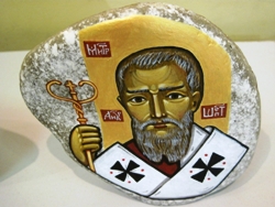 В УКУ презентували виставку ікон на камені.(ФОТО)